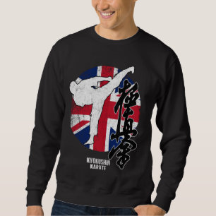 Sudadera Kyokushin England Karate Inglés Bandera británica