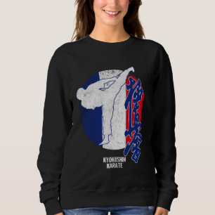 Sudadera Kyokushin France Karate Bandera francesa Kyokushin