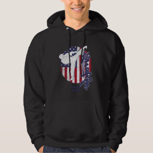 Sudadera Kyokushushin American Karate USA bandera Kyokushin