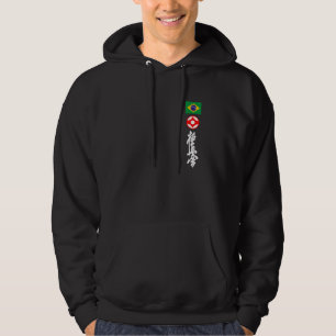 Sudadera Kyokushushin Brasil Karate Bandera brasileña Kyoku