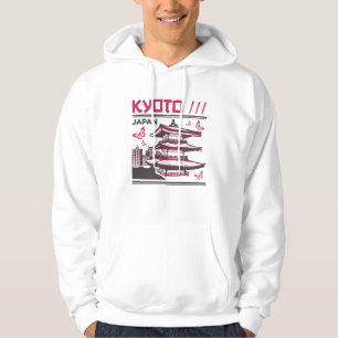 Sudadera Kyoto Japón Templo Tradicional Arte Urbano Diseño