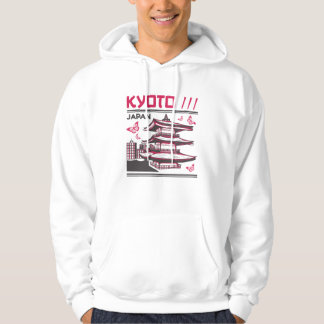 Sudadera Kyoto Japón Templo Tradicional Arte Urbano Diseño