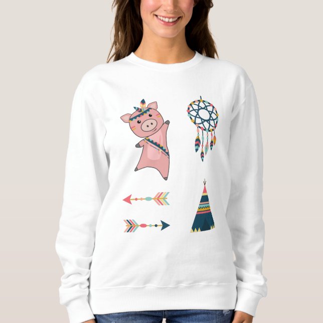 Sudadera l Animales de corte (Anverso)