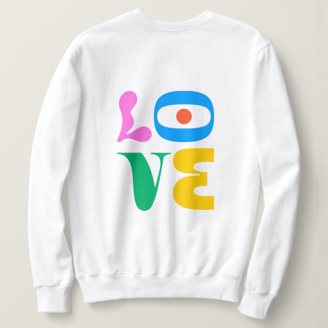 SUDADERA L.O.V.E (Reverso del diseño)