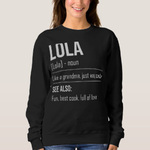 Sudadera La abuela de Lola, la nana de los filipinos