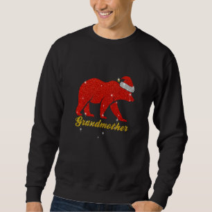 Sudadera La Abuela Lleva Una Familia De Sombrero Santa Que 