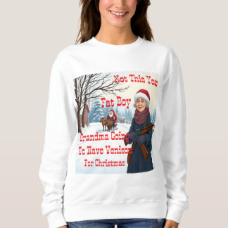 Sudadera La Abuela Va A Tener Veneno Para Navidades