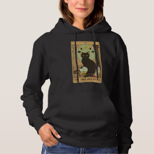 Sudadera La alta sacerdotisa Tarot Card Black Cat Mystical 