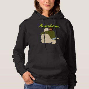 Sudadera La Amistad Perro Y Los Abrazos Mágicos Día De Abra