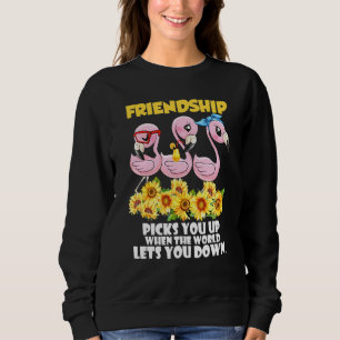 Sudadera La Amistad Te Aprecia Cuando El Mundo Te Permite