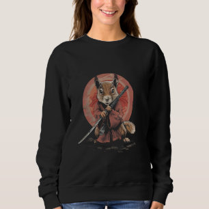 Sudadera La ardilla japonesa Ninja de Samurai