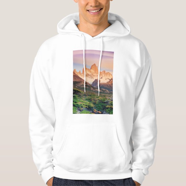 Sudadera La Argentina, Patagonia, parque nacional del Los (Anverso)