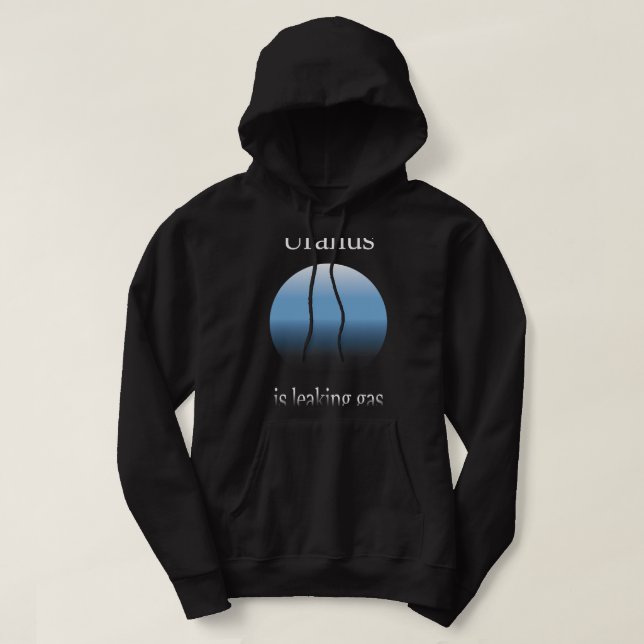 Sudadera La astronomía de Urano está filtrando astrón diver (Diseño del anverso)