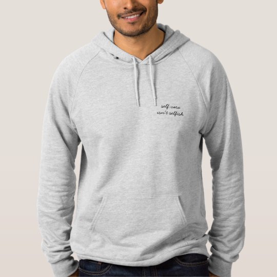 Sudadera La autosuficiencia no es salud mental gris