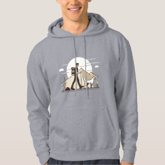 Sudadera La aventura espera - excursionista y perro