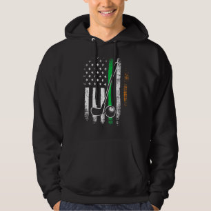 Sudadera La Bandera Americana Irlandesa Golf St. Patrick's 