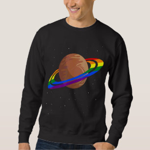Sudadera La Bandera Arcoiris Queer, el orgullo gay, el mes