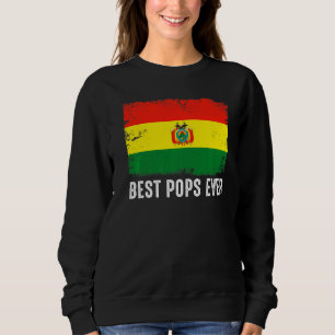Sudadera La bandera boliviana con problemas es mejor popa p