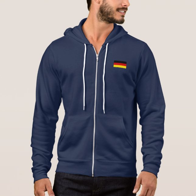 Sudadera La bandera de Alemania (Anverso)