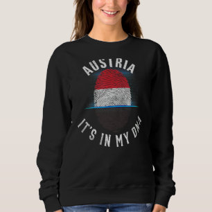Sudadera La Bandera De Austria Vintage Está En Mi Adn Austr