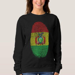 Sudadera La Bandera De Bolivia Está En Mi Adn Para Boliv