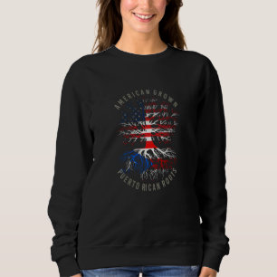 Sudadera La bandera de Estados Unidos Rico crece en Puerto 