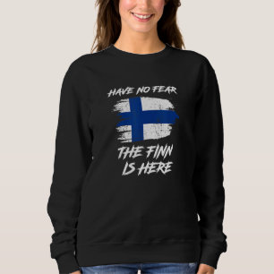 Sudadera La Bandera De Finlandia No Tiene Miedo De Que El F