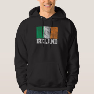 Sudadera La bandera de Irlanda irlandesa desborda el país d