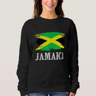 Sudadera La bandera de Jamaica vintage me encanta Jamaica