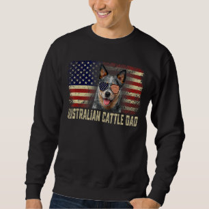 Sudadera La bandera de los Estados Unidos clásica del ganad