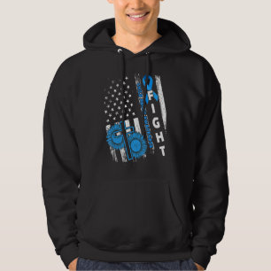 Sudadera La bandera de los Estados Unidos para la prevenció