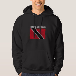 Sudadera La bandera de Trinidad y Tobago ondea la trinitens