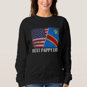 Sudadera La bandera del Congo de los Estados Unidos es la m