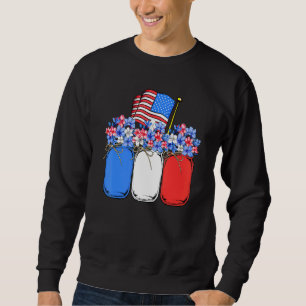Sudadera La bandera del Día de la Independencia de Estados 