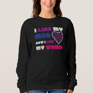 Sudadera La Bandera Del Orgullo Bisexual Me Gusta A Mis Hom