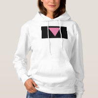 La bandera del triángulo rosa de SlipperyJoe's sím