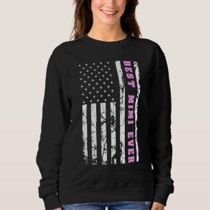 Sudadera La Bandera Estadounidense En Problemas, Mimi, Mejo