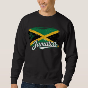 Sudadera La bandera jamaiquina de vacaciones vibes rasta ra