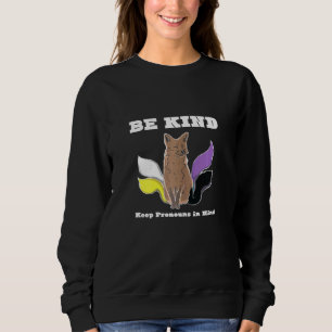 Sudadera La Bandera No Binaria Enby Genderqueer No
