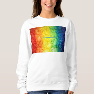 Sudadera La bandera teñida con nudos de SlipperyJoe's arcoí