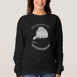 Sudadera La Batalla De Sheddysburg (Gato Blanco)
