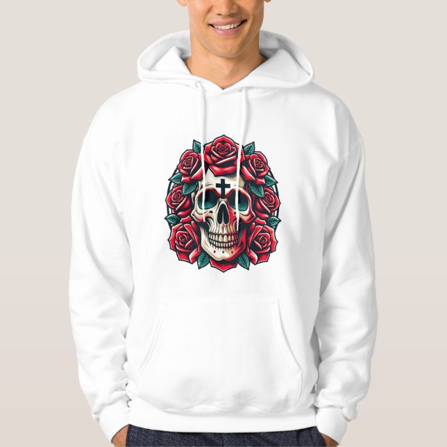 Sudadera La belleza de la mortalidad (Anverso)