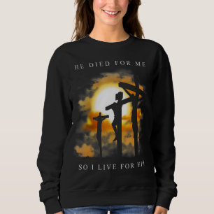 Sudadera La Biblia Cristiana Verse Jesús Murió Por Mí