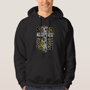 Sudadera La Biblia Inspiradora cristiana salvada por su aso