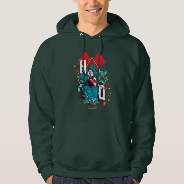 Sudadera La brigada suicida | Harley Quinn Floral Diamond (Anverso)