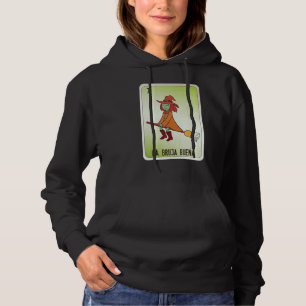 Sudadera La Bruja Buena Cartas de Bingo de Jerga Mexicana
