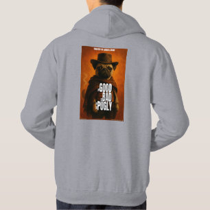 Sudadera La buena la mala y la pugly parodia de película