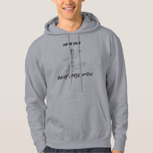 Sudadera La caída de la persona que practica surf
