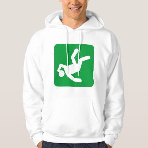 Sudadera La caída del hombre - verde de hierba