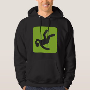 Sudadera La caída del hombre - verde marciano